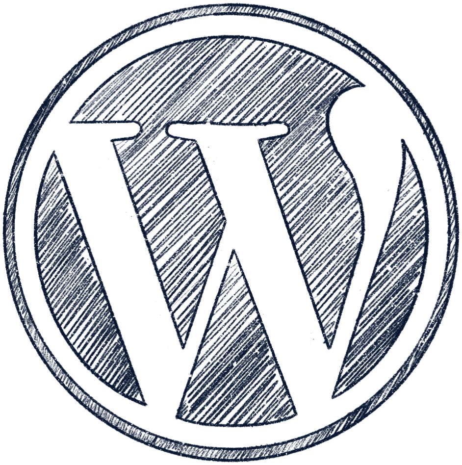 Illustrasjon av WordPress logo